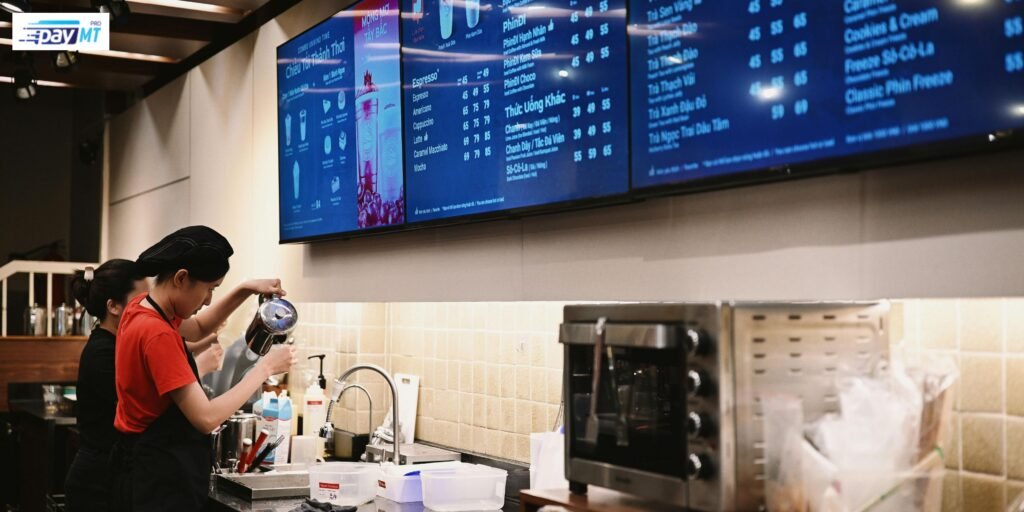 digital payments for coffee shop